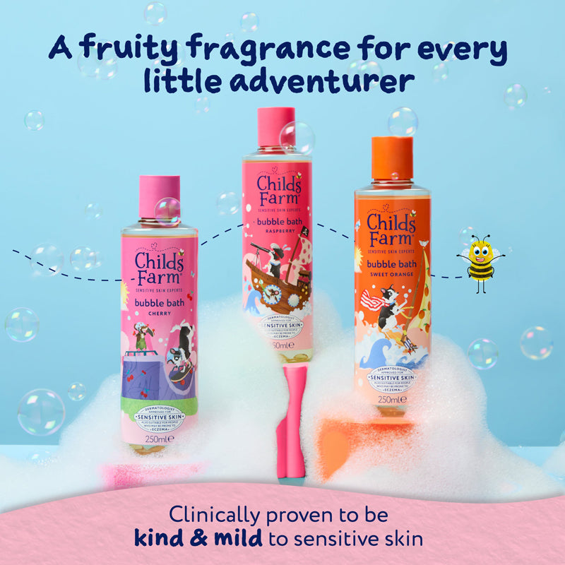 Child's Farm Bubble Bath Raspberry 500ml l For Sale at Baby City