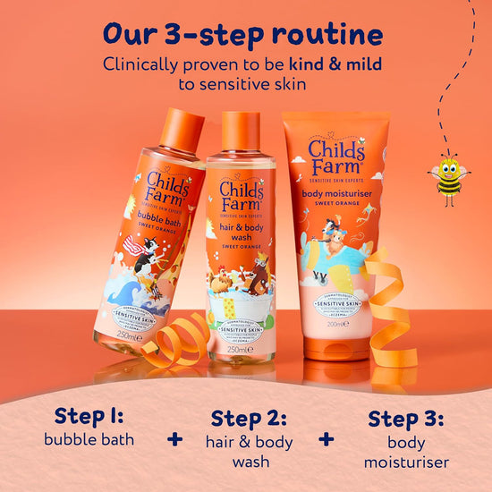 Child's Farm Moisturiser Sweet Orange 200ml l For Sale at Baby City