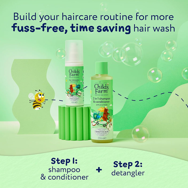 Child's Farm Shampoo & Conditioner Apple l For Sale at Baby City