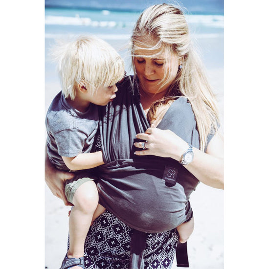 Damaged Packaging Dreamgenii SnuggleRoo Baby Carrier Charcoal Grey