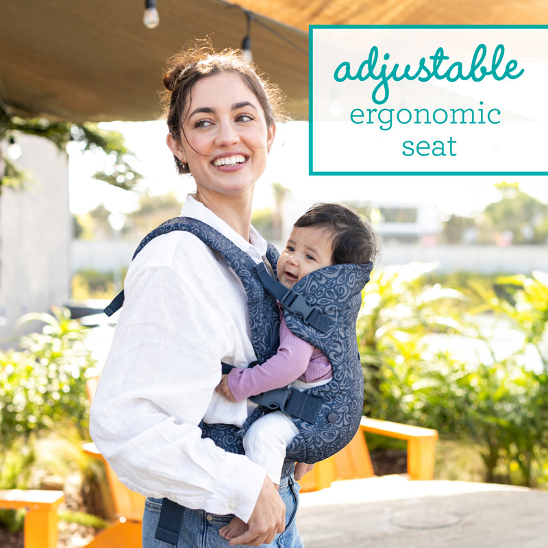 Infantino Flip 4-in-1 Convertible Baby Carrier Navy Floral l For Sale at Baby City