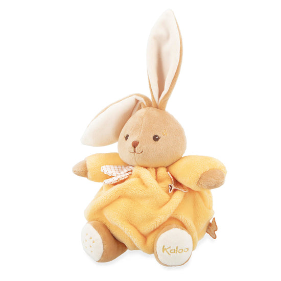 Kaloo Intemporel Chubby Rabbit Yellow 17cm l For Sale at Baby City