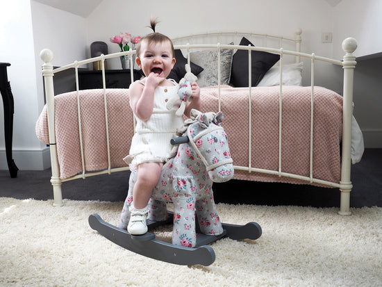 Little Bird Told Me Lily & Rose Rocking Horse 9m+ at The Baby City Store