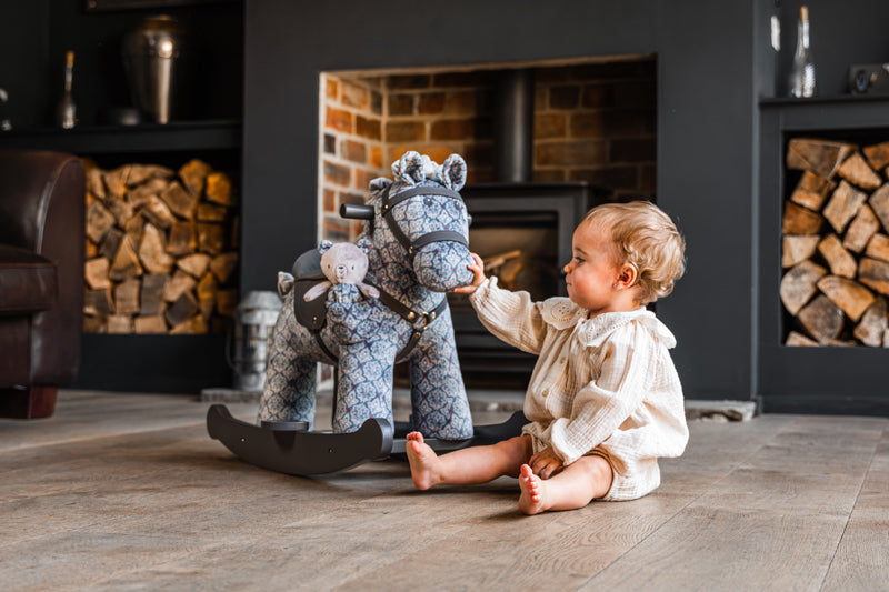 Little Bird Told Me Louie & Duke Rocking Horse 9m+ at Vendor Baby City