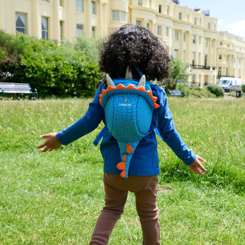 LittleLife Toddler Backpack With Rein Triceratops at The Baby City Store