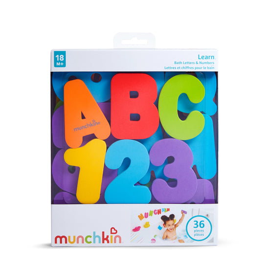 Munchkin Learn Bath Letters and Numbers at Vendor Baby City