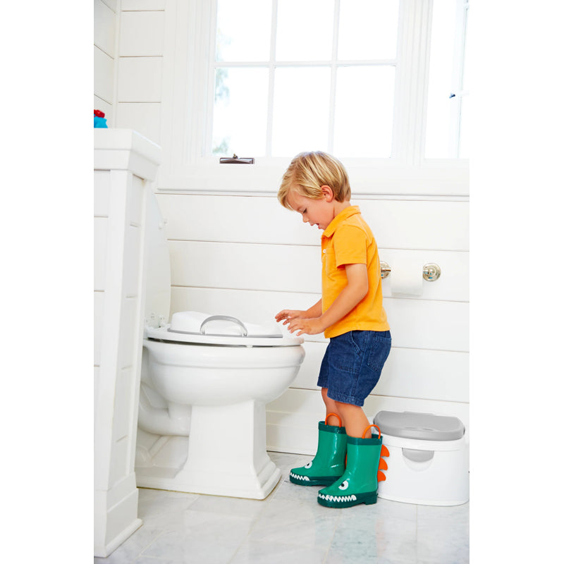 Munchkin Sturdy Potty Seat Grey l Available at Baby City