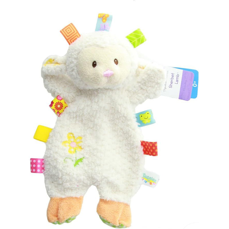 Taggies Sherbet Lamb Lovey l To Buy at Baby City