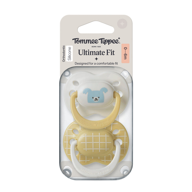 Tommee Tippee Ultimate Fit Soother Boy 0-6m 2Pk l For Sale at Baby City
