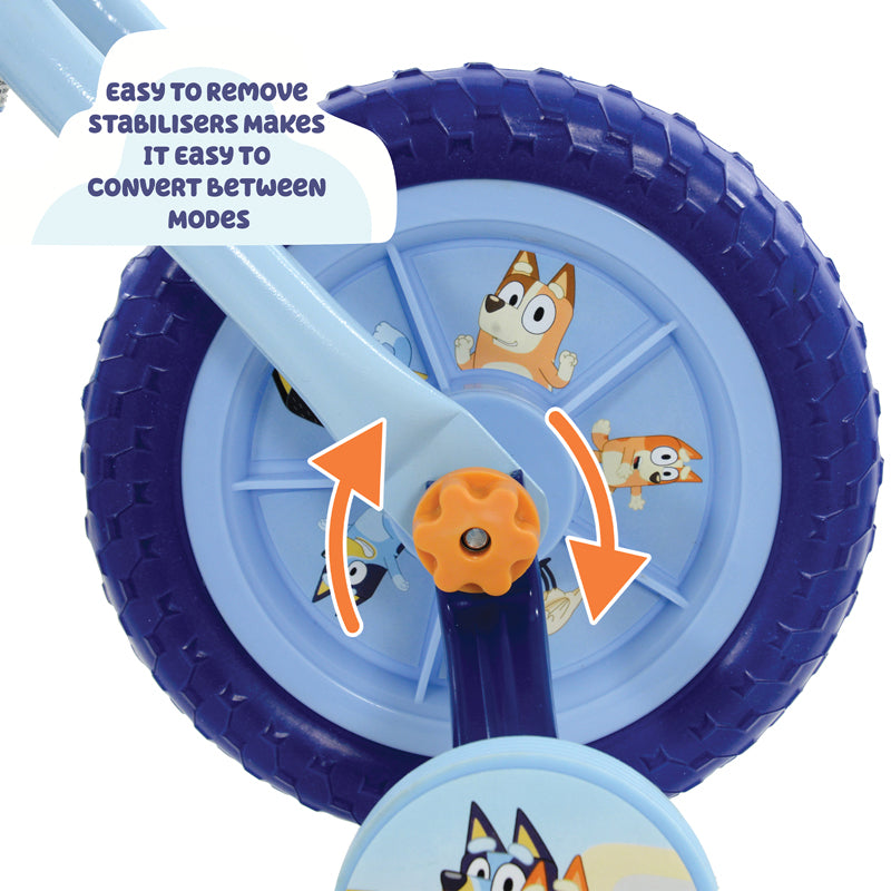 Training 2 in 1 Bike 10" Bluey l Available at Baby City