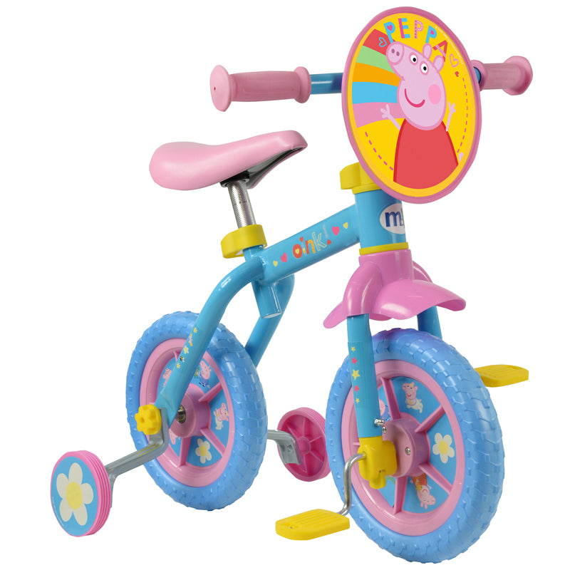 Training 2 in 1 Bike 10" Peppa Pig l For Sale at Baby City