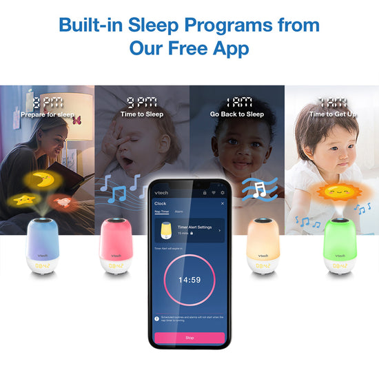 VTech V-Hush Lite Soothing Sleep Trainer l For Sale at Baby City