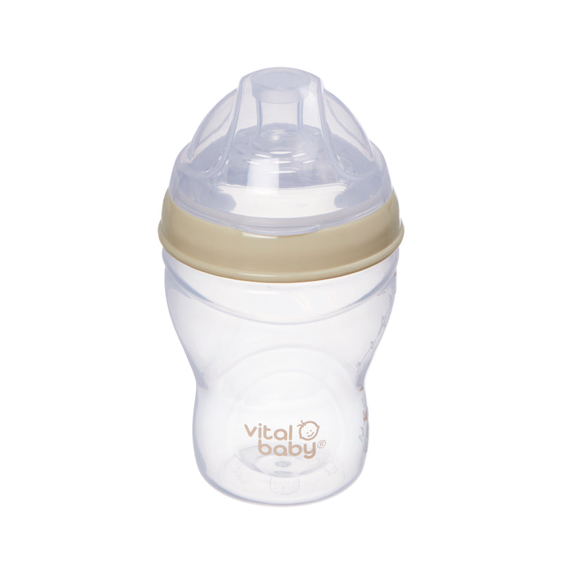 Vital Baby Nurture Breast Like Bottle 240ml 2Pk l For Sale at Baby City