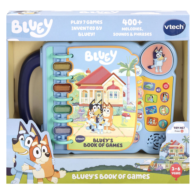 Vtech Bluey's Book of Games l For Sale at Baby City