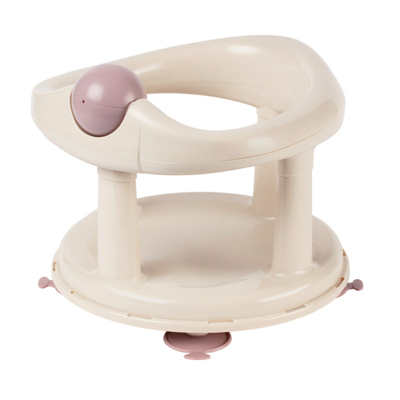 Bebe Confort Swivel Bath Seat - Beige/Lavender at Baby City
