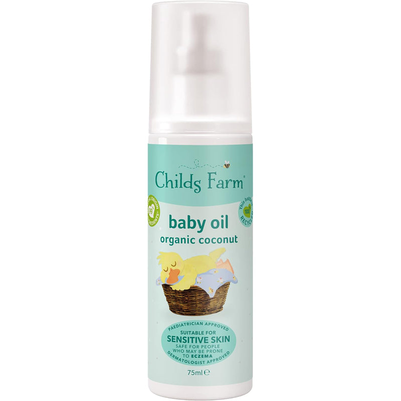 Child's Farm Baby Massage Oil Organic Coconut 75ml at Baby City