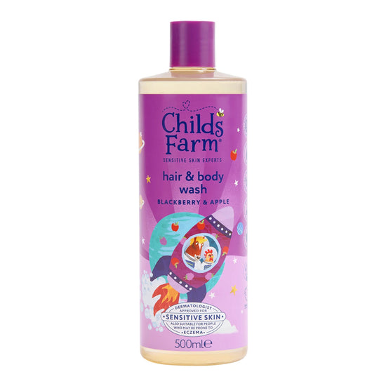 Child's Farm Hair & Bodywash Blackberry & Apple 500ml at Baby City