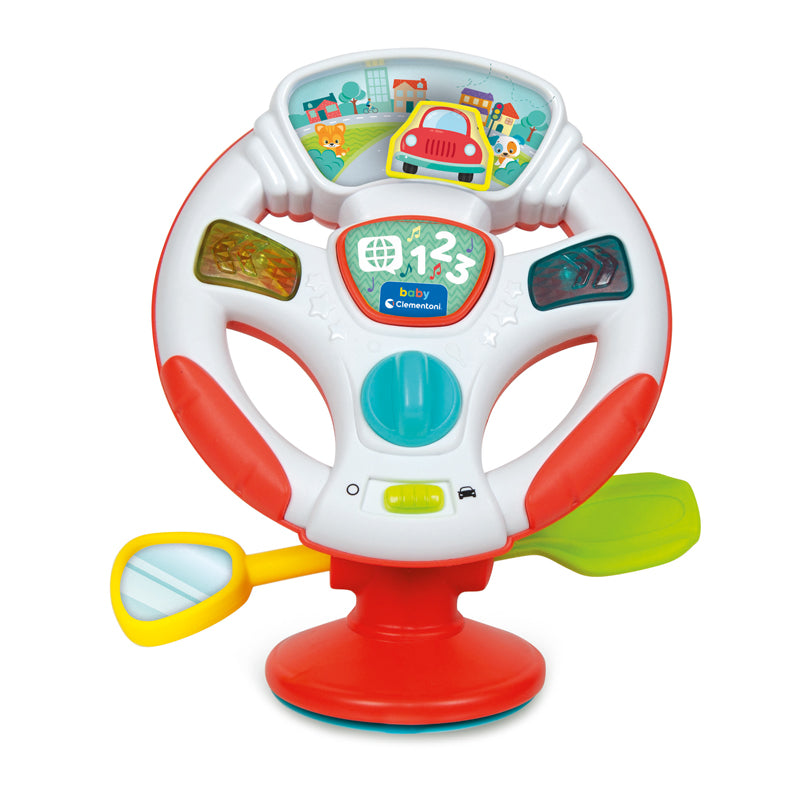 Clementoni Baby Activity Wheel - Electronic at Baby City