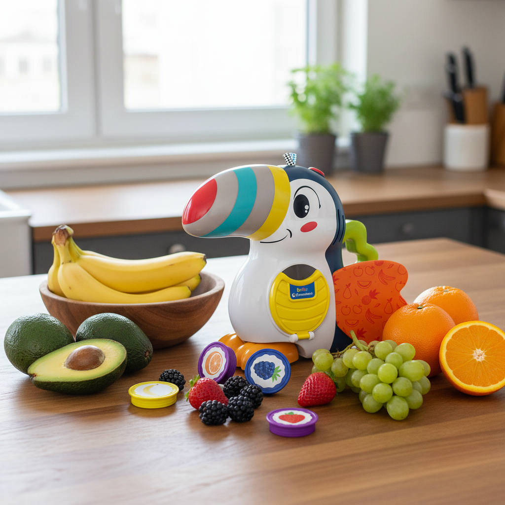 Clementoni Toucan Learning Fruits & Colours