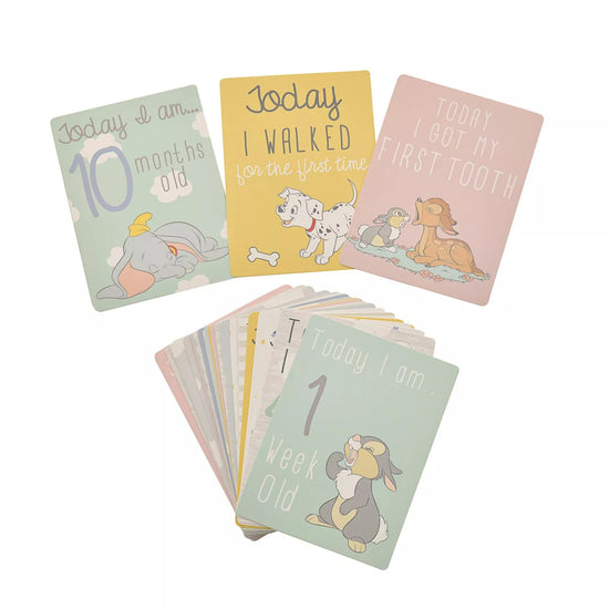 Disney Magical Beginnings Baby 30 Milestone Cards at Baby City