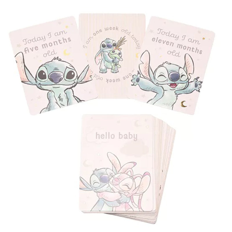Disney Stitch Baby 24 Milestone Cards at Baby City