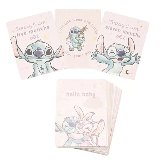 Disney Stitch Baby 24 Milestone Cards at Baby City
