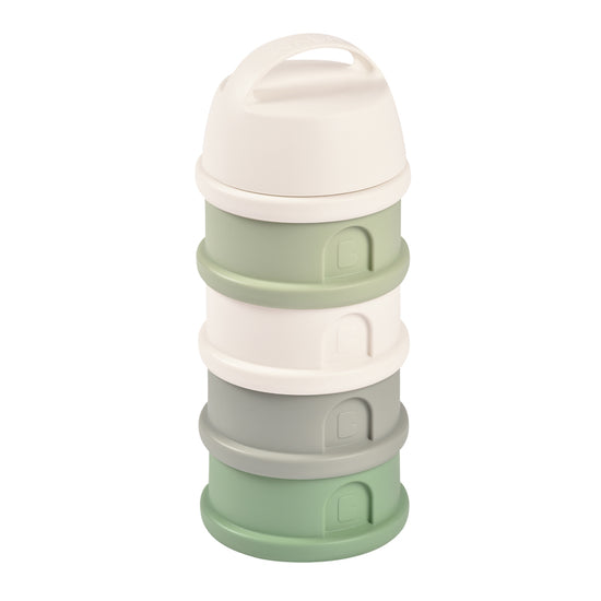 Béaba Snack Storage Stacked Formula Milk Container Grey