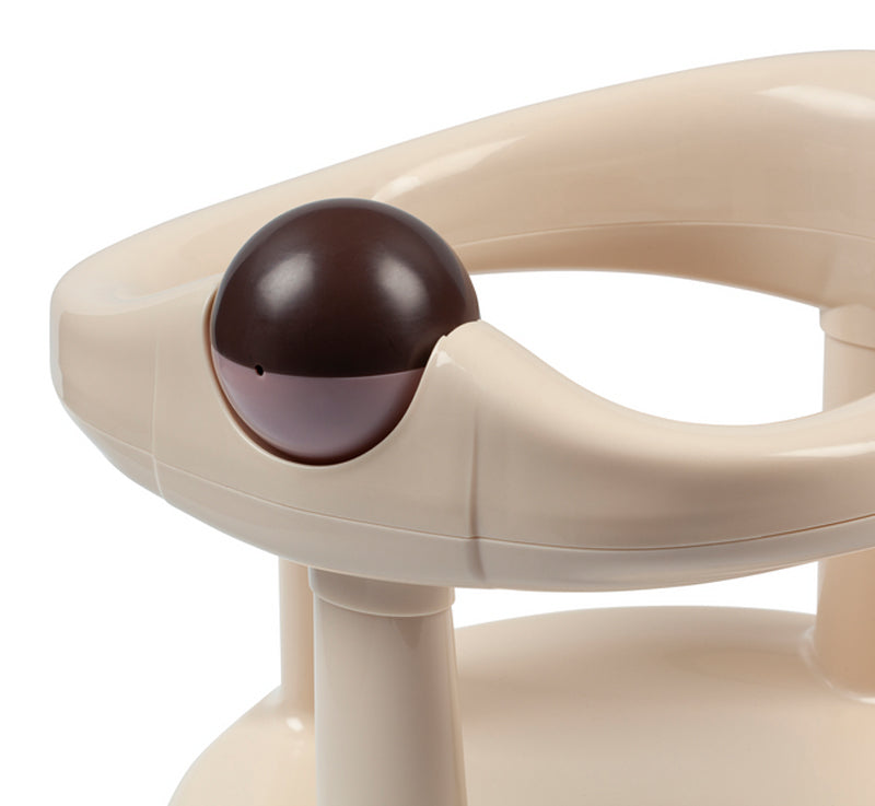 Bebe Confort Swivel Bath Seat - Beige/Lavender l To Buy at Baby City