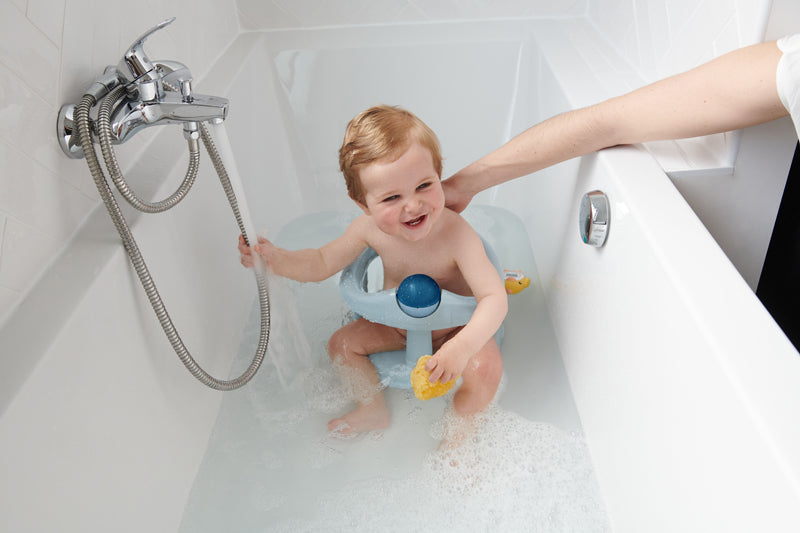 Bebe Confort Swivel Bath Seat - Blue l To Buy at Baby City