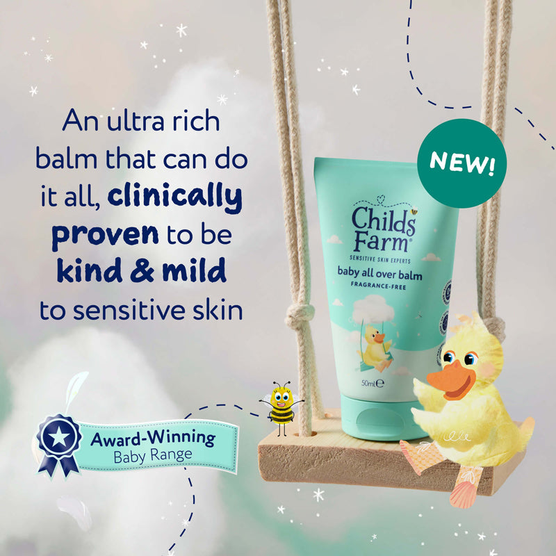 Child's Farm Baby All Over Balm Fragrance Free 50ml l To Buy at Baby City