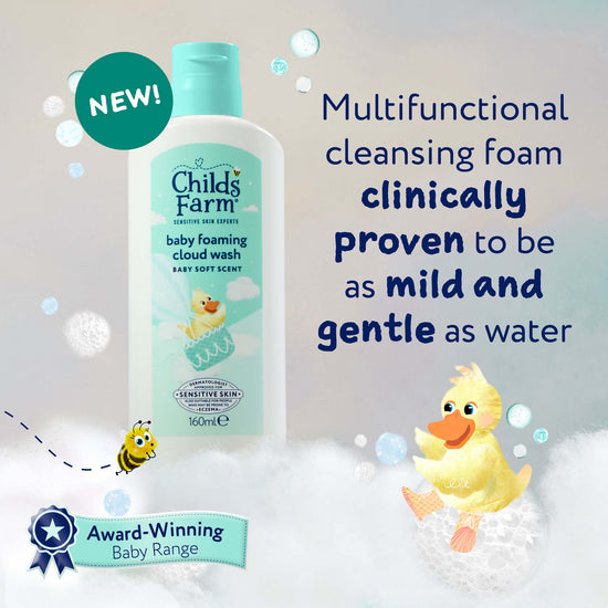Child's Farm Baby Foaming Cloud Wash 160ml l To Buy at Baby City