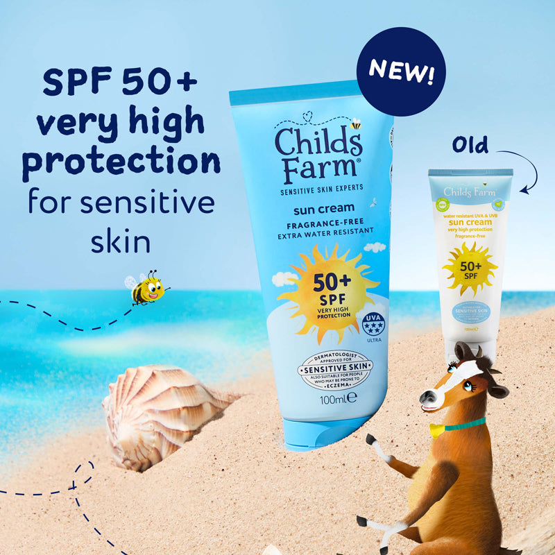 Child's Farm SPF50+ Suncream 100ml l To Buy at Baby City