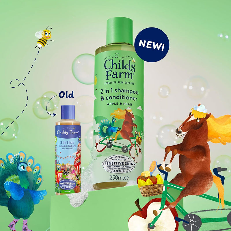Child's Farm Shampoo & Conditioner Apple l To Buy at Baby City