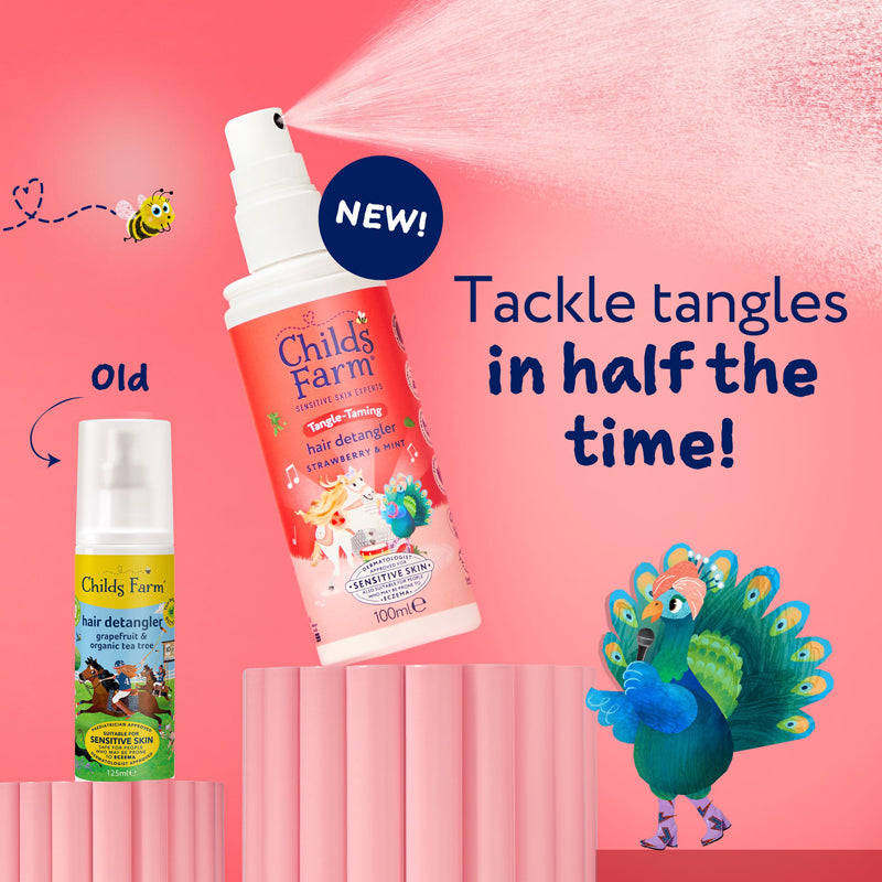 Child's Farm Strawberry & Mint Detangler l To Buy at Baby City