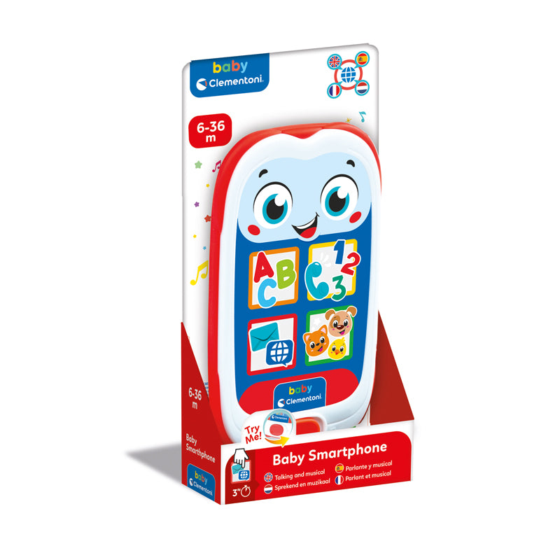 Clementoni Baby Smartphone - Electronic l Baby City UK Stockist