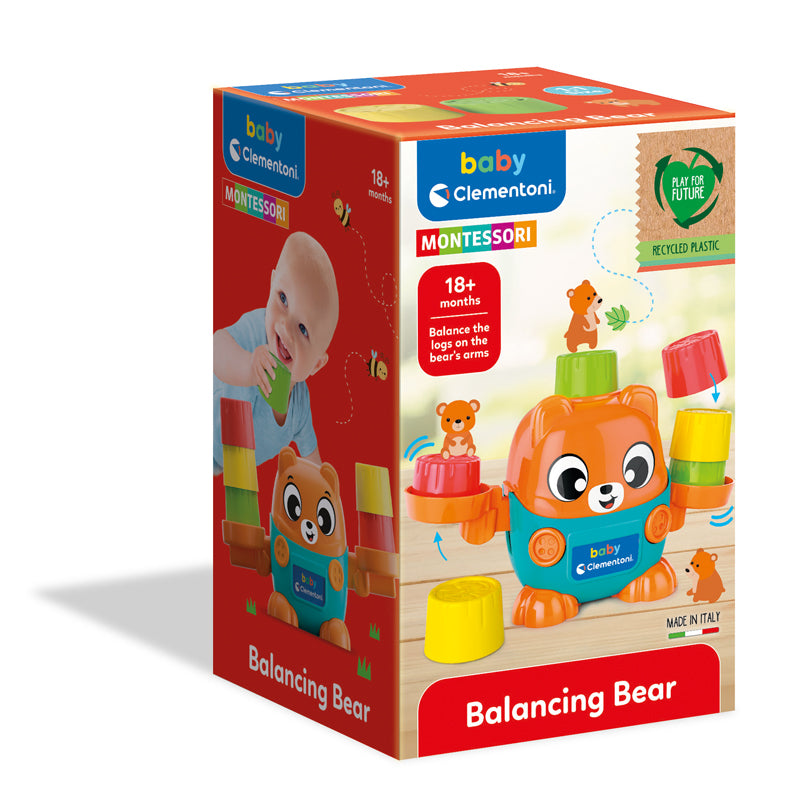 Clementoni Montessori Balancing Bear at Baby City's Shop