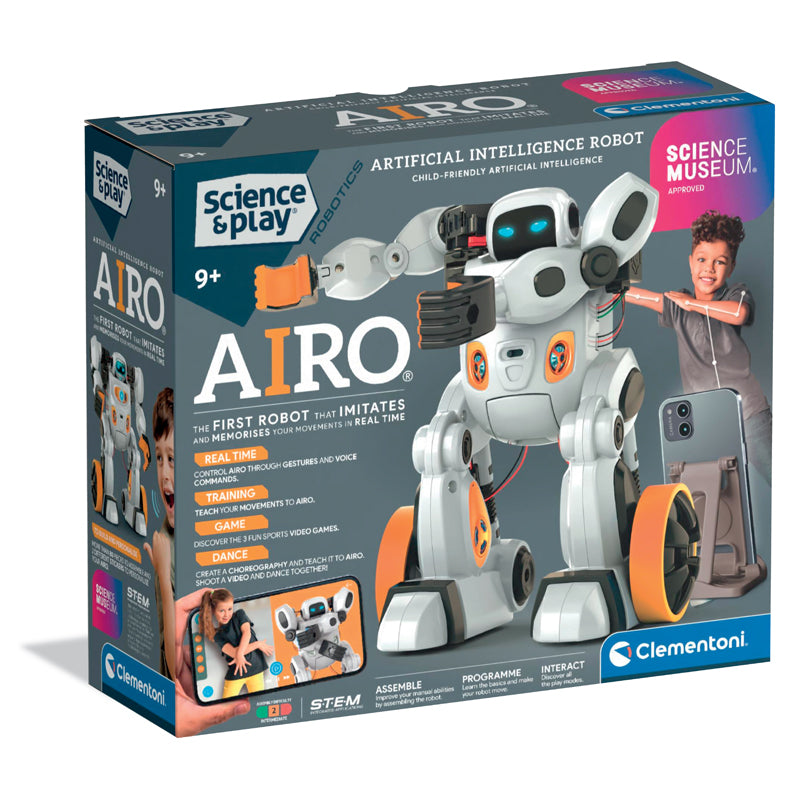 Clementoni Science Museum AiRo Artificial Intelligence Robot at The Baby City Store