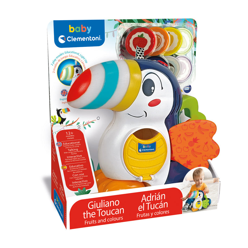 Clementoni Toucan Learning Fruits & Colours l To Buy at Baby City
