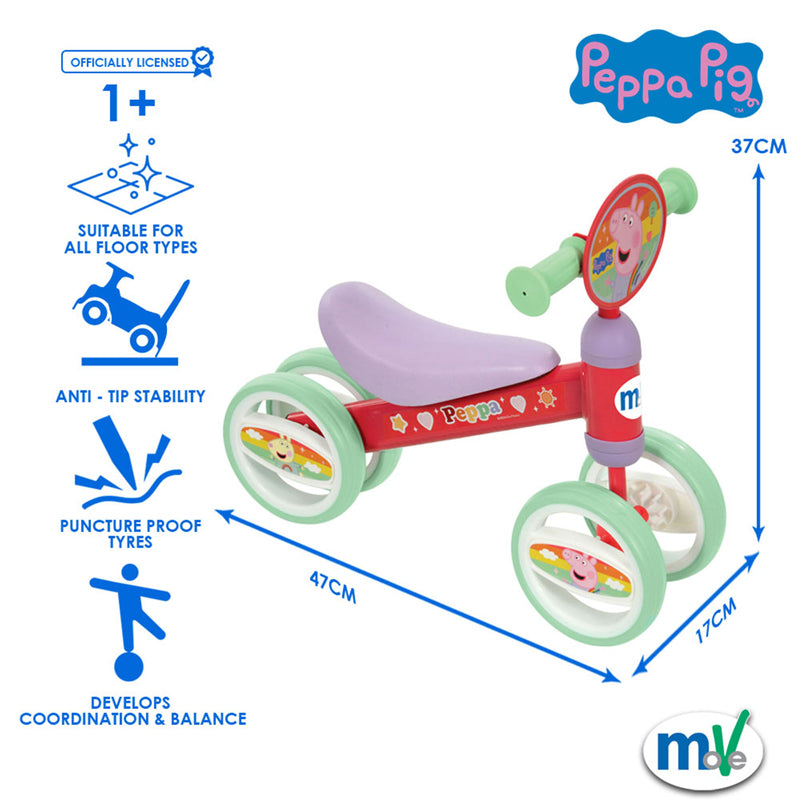 Deluxe Bobble Ride-On Peppa Pig l To Buy at Baby City