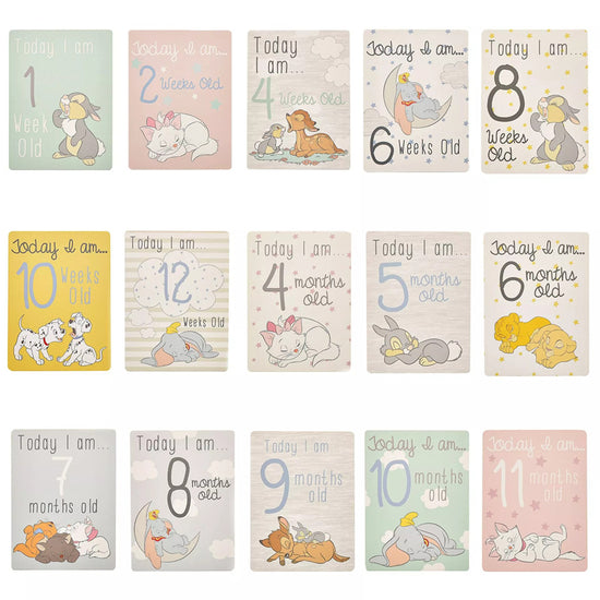 Disney Magical Beginnings Baby 30 Milestone Cards l To Buy at Baby City