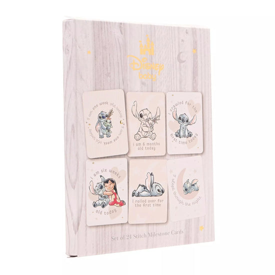 Disney Stitch Baby 24 Milestone Cards l To Buy at Baby City