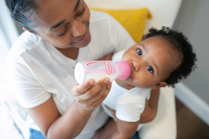 Dr Brown's Options+ Narrow Neck Bottle Pink 120ml 2Pk l Baby City UK Stockist