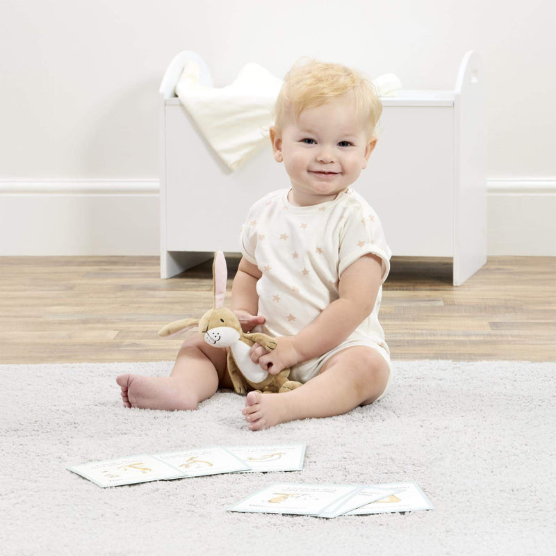 Guess How Much I Love You Soft Toy With Milestone Cards l To Buy at Baby City