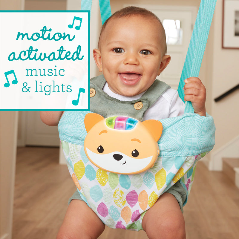 Infantino 2 in 1 Music and Lights Door Jumper l To Buy at Baby City