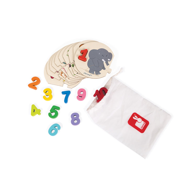 Janod I Learn To Count Puzzle l To Buy at Baby City