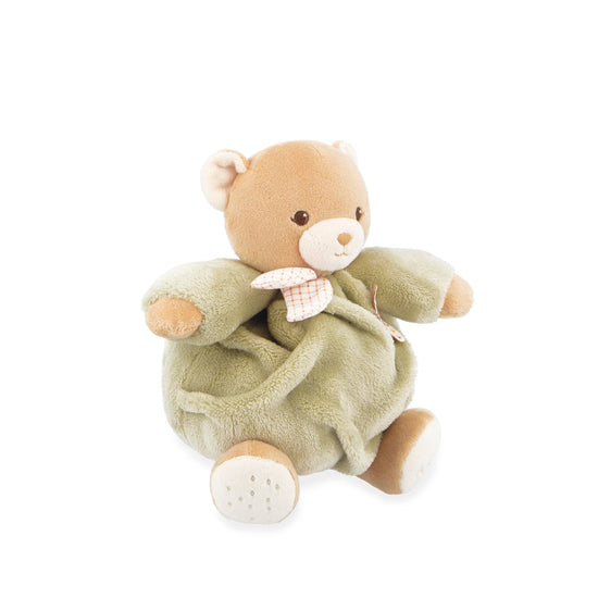 Kaloo Intemporel Chubby Bear Green 17cm at Baby City's Shop