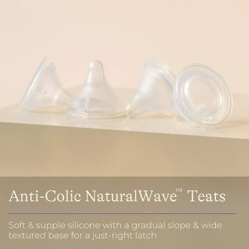 Lansinoh Natural Wave Teat Extra Slow Flow 2Pk l To Buy at Baby City