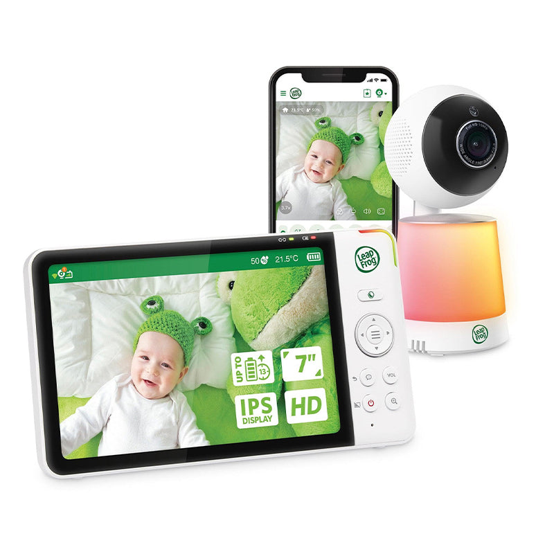 Shop Baby City's LeapFrog LF4917HD 7” Smart Video Baby Monitor