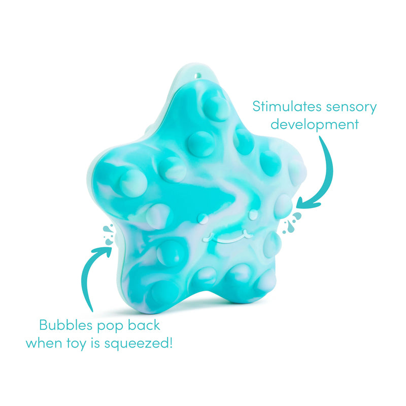 Munchkin Pop Squish™ Popping Bath Toy - Starfish l To Buy at Baby City