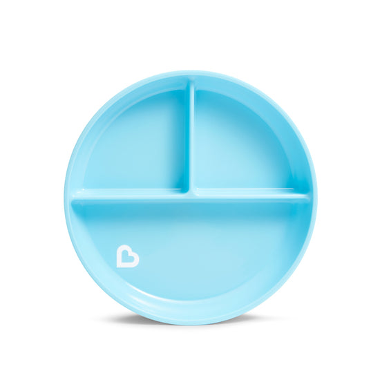 Munchkin Suction Plate Blue 2Pk l To Buy at Baby City